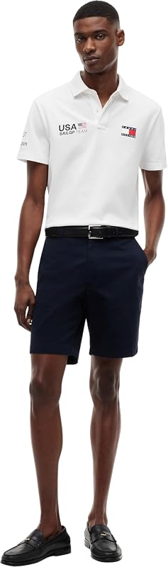 Polo de Manga Corta Hombre US SailGP Replica Regular Fit, Blanco (White), M — foto 4 de 5