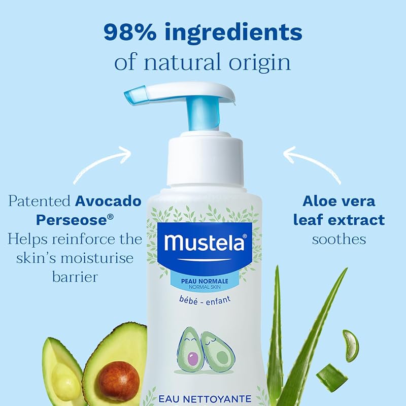 No Rinse Cleansing Water 500 ml pour adultes, idéal pour utilisation pratique, format pratique