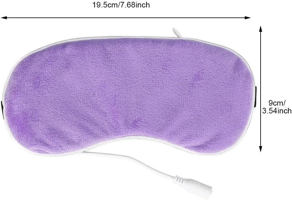 Colcolo Electric Eye Mask, Heating Steam Eyeshade, Lavender, Flannel, Sleep Mask, Purple - Image 5