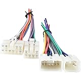 RED WOLF Stereo Harness for 1992-2019 Toyota, 2010-2019 Subaru Aftermarket Radio Wire Harness Female + Male Plug Connector Wi