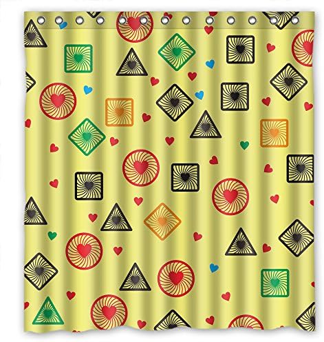 TonyLegner Polyester Tree Shower Drape Width X Height / 72 X 72 Inches / W H 180 By 180 Cm Gift Or Decor For Him Artwork Gf Girls Kids Girl. Water Repellent - Fabric