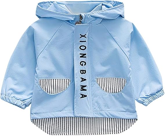 Amazon Ruji ルジ マウンテンパーカー キッズ ジュニア 前開き 子供用ウィンドシェルジャケット 男の子レインコート ウインドブレーカー フード付き アウトドアジャケット 子ども 多機能 登山 子供 服 男女兼用 ギフト 長袖 通園 通学 普段着 コート ジャケット 通販