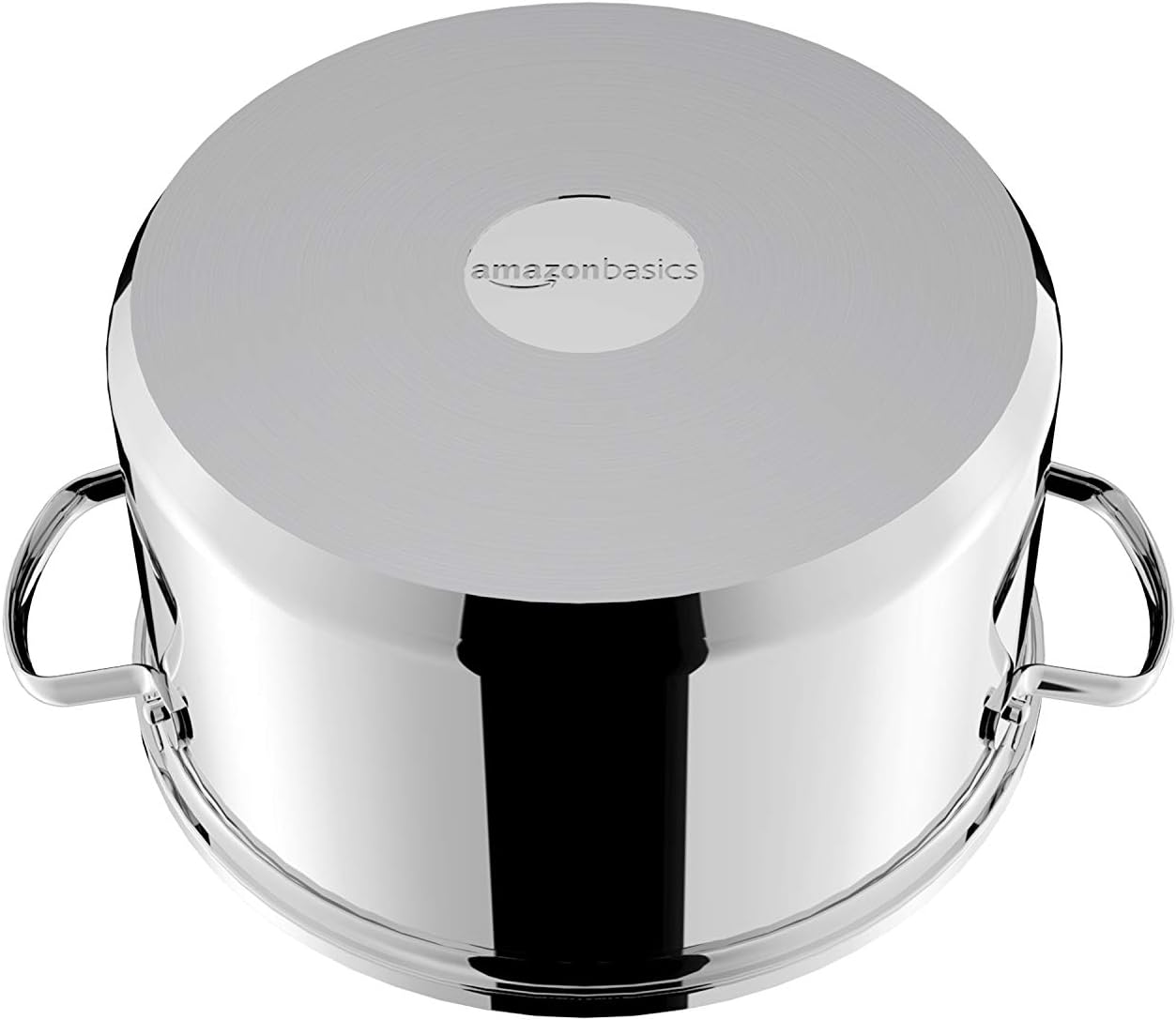 Amazon Basics 9-Piece Stainless Steel Induction Cookware Set, Pot with Lids, Saucepan and Casserole, Silver - Image 5