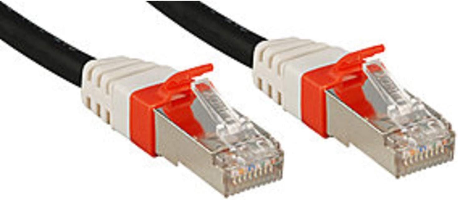 Lindy Cat.6 (A) SSTP/S/FTP PIMF Premium PatchCable, 10 GBi, black