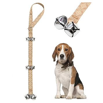 Pet Heroic Dog DoorBells for Potty Training & House Training, Unique Style & Premium Quality, Loud & Crisp DoorBells, Adjustable Door Bell Length for Small, Medium and Large Dogs