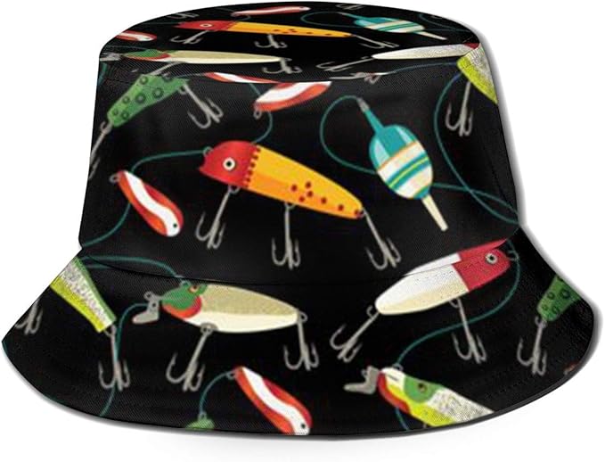 Women Men Fashion Breathable Wide Brim UV Protection Fishing Lure