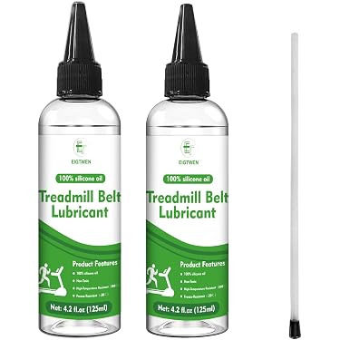 Lyrlody Lubrifiant Silicone Pour Tapis De Course – 3 Flacons De 30 Ml – Antistatique, Non Volatile, Réduit Les Frottements