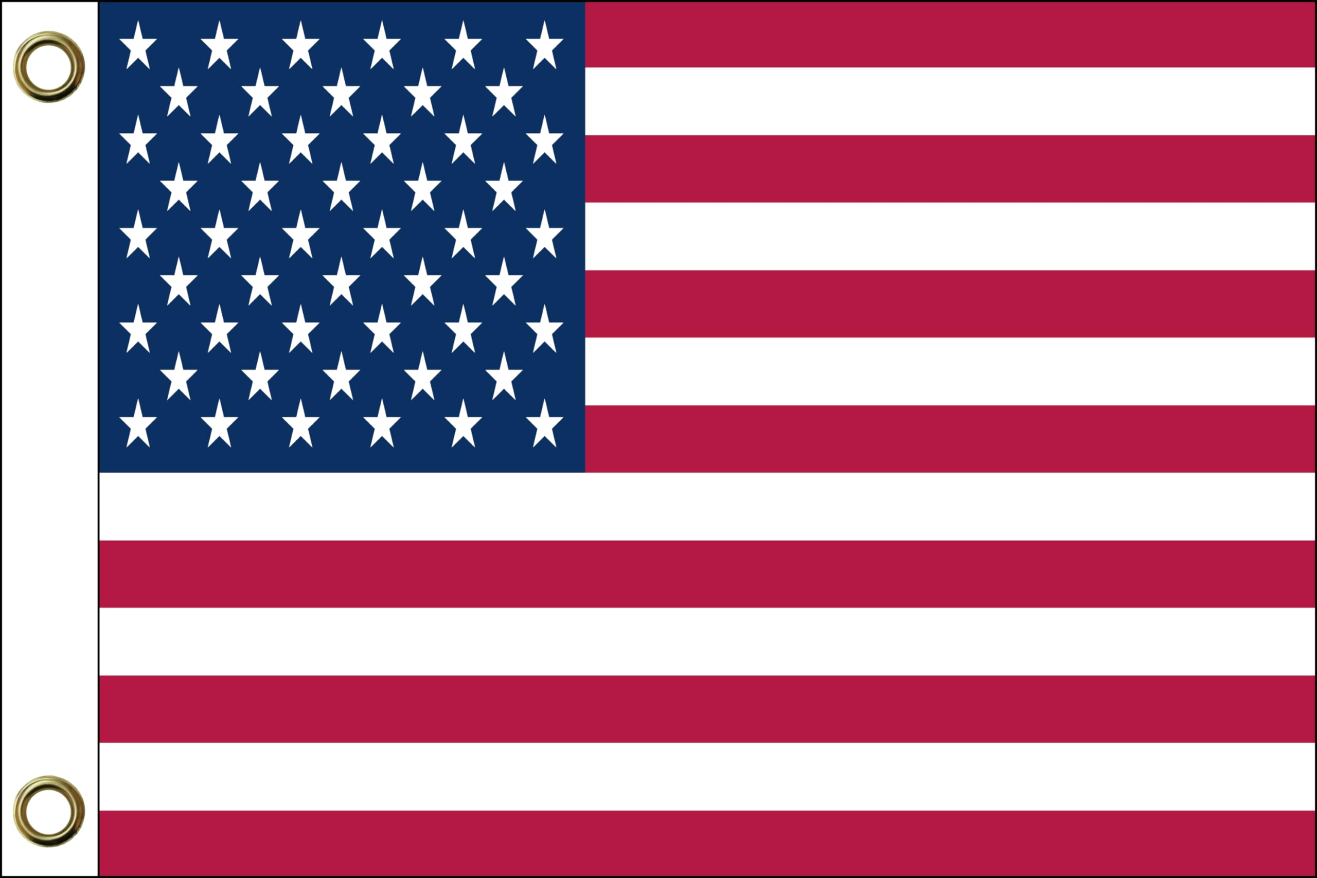 USA Flag, 150 cm x 90 cm / 90 x 150 cm, Weatherproof & Durable, Polyester with Two Eyelets