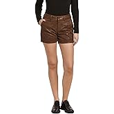DEAR JOHN North Hampton Novelty Shorts Women’s Mid Rise Trouser Leg Cuffed Hem