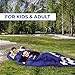 Ebung Sleeping Bag for Cold Weather – Envelope Portable Ideal for Winter, Summer, Spring, Fall – Outdoor Camping, Hiking, Traveling-Adults,Kids,Boys,Girls-Lightweight Waterproof Washable (Blue)thumb 3