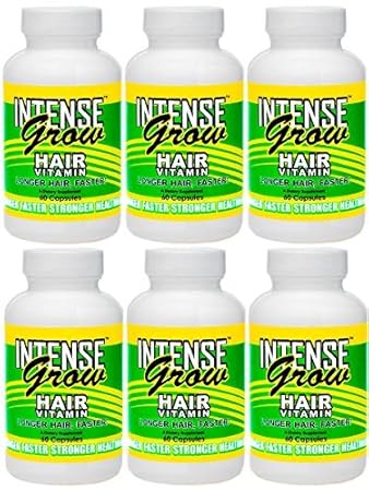 Grow Hair Faster With Intense Grow Hair Vitamins For Faster Hair