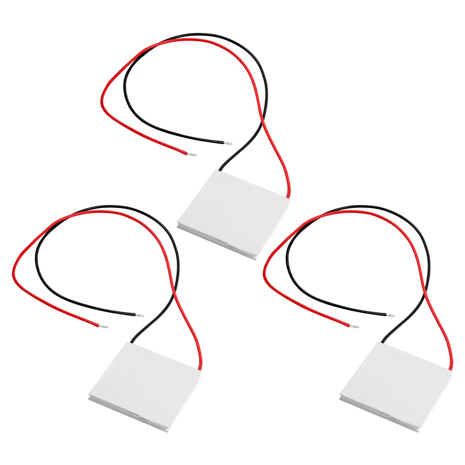 AZDelivery TEC1-12706 12V Thermoelectric Cooler Peltier Heatsink Plate, -30°C to 70°C, 60W 6A TEC 3A 5.8A Cooling Heat Sink Element Device Module including E-Book! (Pack of 3)