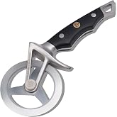 Dalstrong Orbit Razor Pizza Cutter Wheel - 304 Stainless Steel | Tri-spoke Rotary Wheel - G-10 Handle - For Homemade Pizza - Flatbread - Pastry - Sheath Included - Quesadillas and Dough