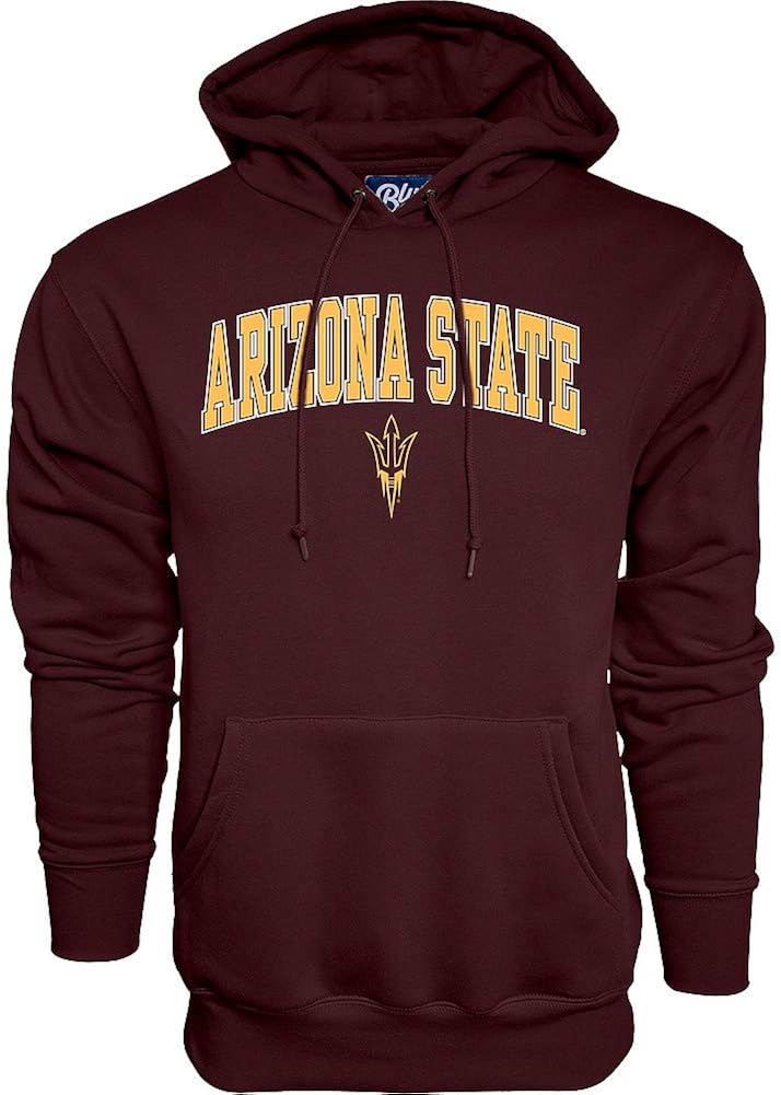 Elite Fan Shop NCAA Men's Team Color Hoodie Sweatshirt Arch : Clothing