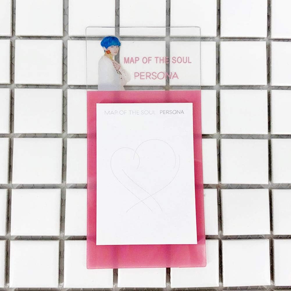 Yuxareen Kpop BTS 《 MAP_of_The_Soul_Persona 》 N Times Sticky Notes Paper Memo Photo Sticker Notebook Hand Account Sticker A.R.M.Y Hot Gift Student Stationery(V)