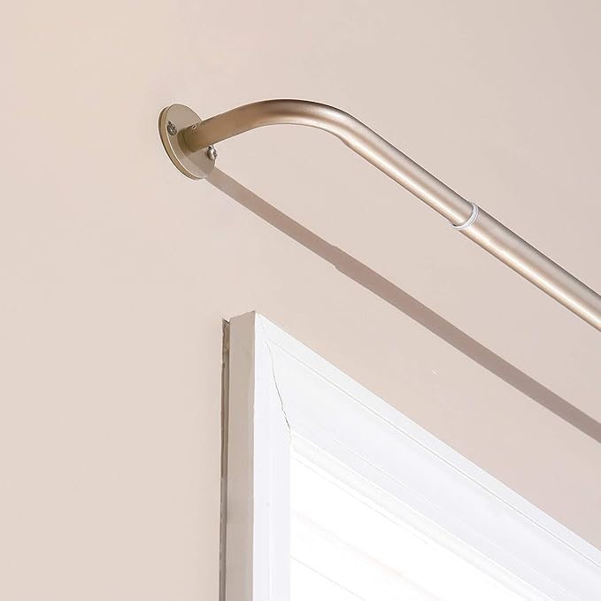 Aurora Home Wraparound Blackout Curtain Rod Bronze 66120