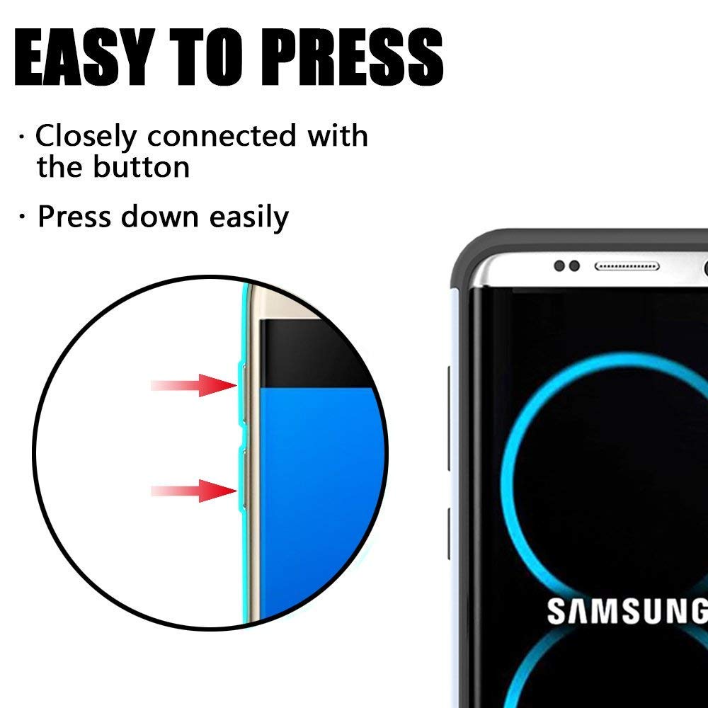 S8 Case, MagicSky [Shock Absorption] Studded Rhinestone Bling Hybrid Dual Layer Armor Defender Protective Case Cover For Samsung Galaxy S8 (Night Sky)