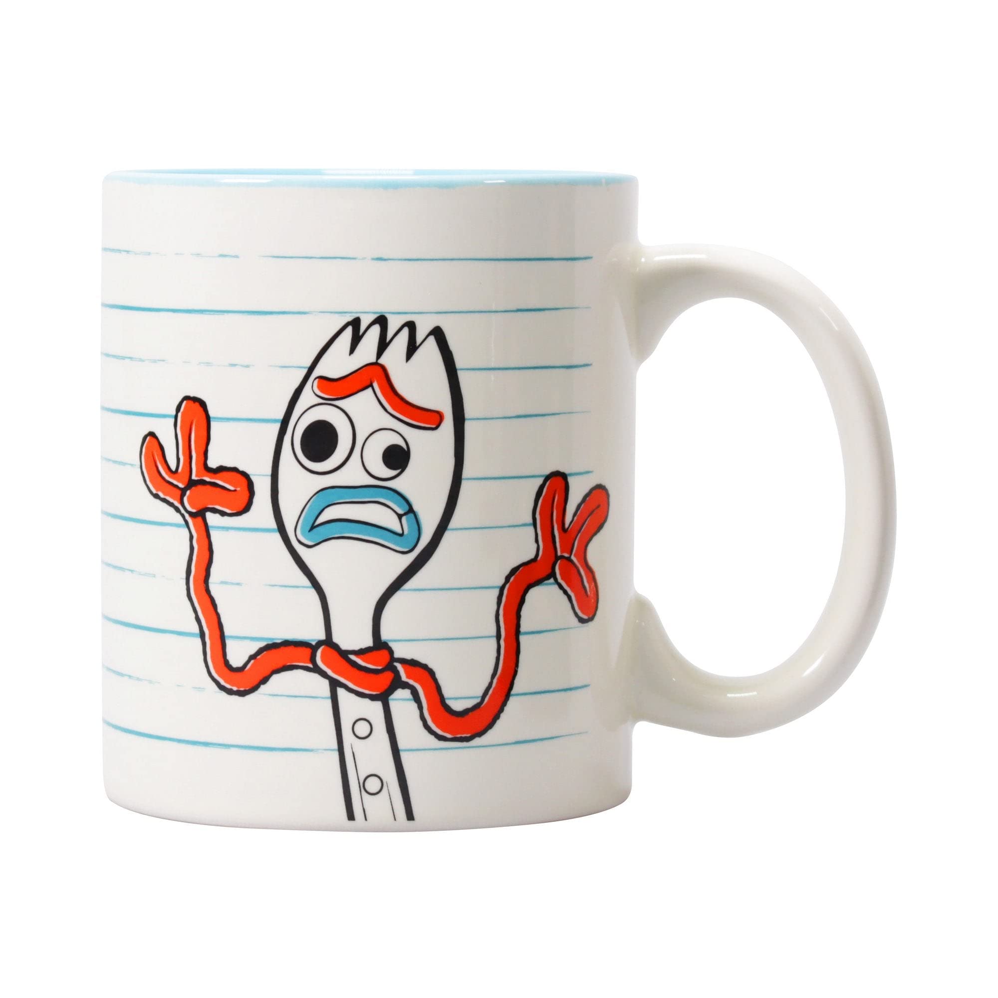 Half Moon Bay Mug Boxed (350ml) - Toy Story (Forky), Black