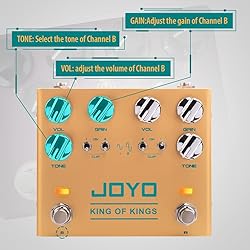 JOYO Dual Crunch Pure Analog Circuit Overdrive