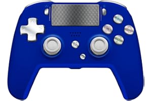 AUGEX Wireless Controller for PS4 Controller, Wireless Gamepad Work with Playstation 4 Controllers, Game Control for PS4 Controller with Joystick (Blue)