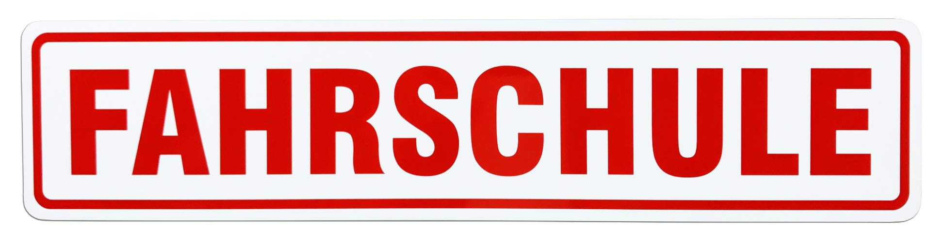 LOHOFOL magnetic sign DRIVING SCHOOL | 3 sizes available | Magnetic sign (65 x 14 cm)