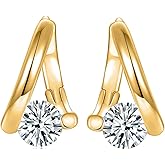 Halolux Lymphvity Germanium Earrings for Women Atheniz Lymphatic Earrings Halolux Lymphatic Germanium Earrings Dainty CZ Zircon Earrings Lymphatic Drainage Earrings