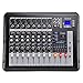 AW 8 Channel Professional Powered Mixer with USB Slot DJ Power Mixing 110V 16.5