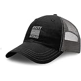 Custom Richardson Soft Mesh Cap Hat Embroidered Us Army Retired Embroidery Trucker Hats for Men & Women
