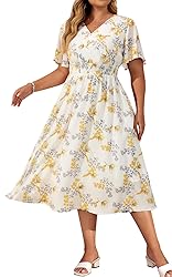 Hanna Nikole Women's Plus Size Summer Casual V Neck
