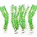 4pcs Artificial Aquarium Plants Plastic Water Plant Fish Tank Decoration 11 inch Height Green