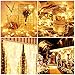 Aluan Christmas Lights Fairy String Lights 100 LED 36ft USB or Battery Operated 8 Modes Waterproof LED String Lights for Home Patio Party Wedding Christmas Indoor Outdoor Decoration, Warm White