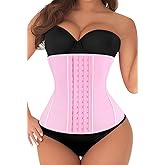 KIMIKAL Women Waist Trainer Corset Belt: Under Clothes Sport Tummy Control Long Torso Shapewear for Women