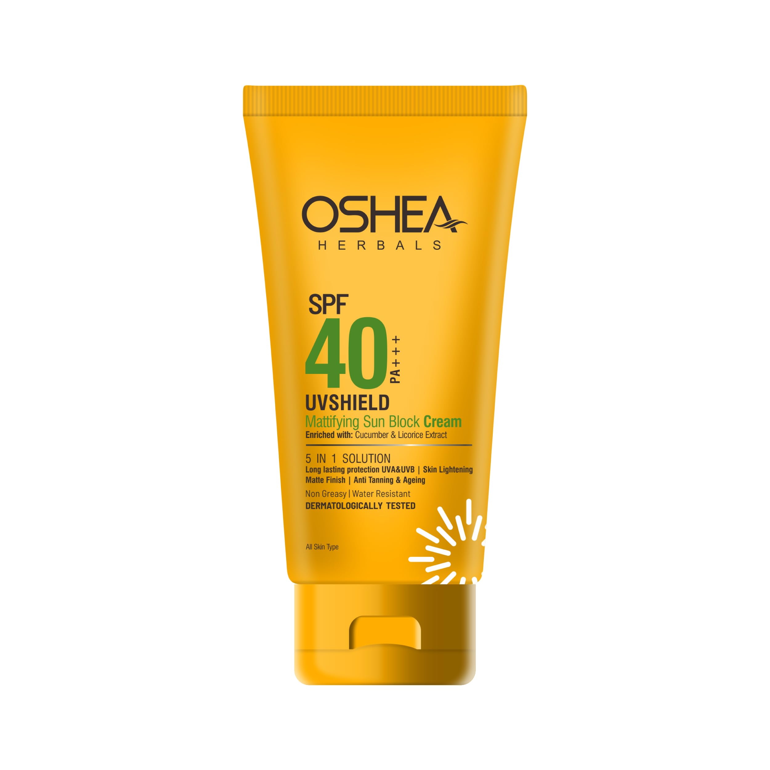 Oshea Herbals UVSHIELD - Sun Block Cream - SPF 40 PA+