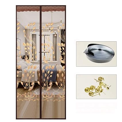 Amazon Com Oldlu Magnetic Mesh Bug Screen Door Mosquito