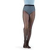 Capezio Big Girls' Studio Basics Back Seam Fishnet Tight