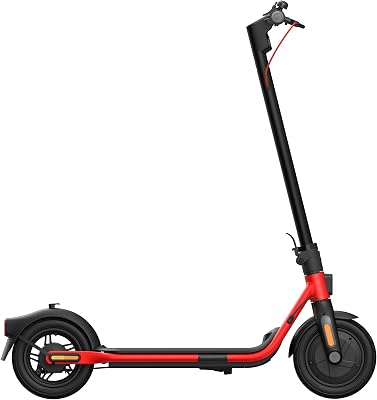 Segway-Ninebot, Scooter elétrico, modelo D38E para adultos, velocidade máxima de 25km/h, autonomia de até 38km, freio dianteiro eletrônico e freio a tambor traseiro