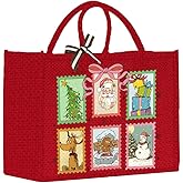 Christmas Tote Bag for Women Canvas Bags for Her Christmas