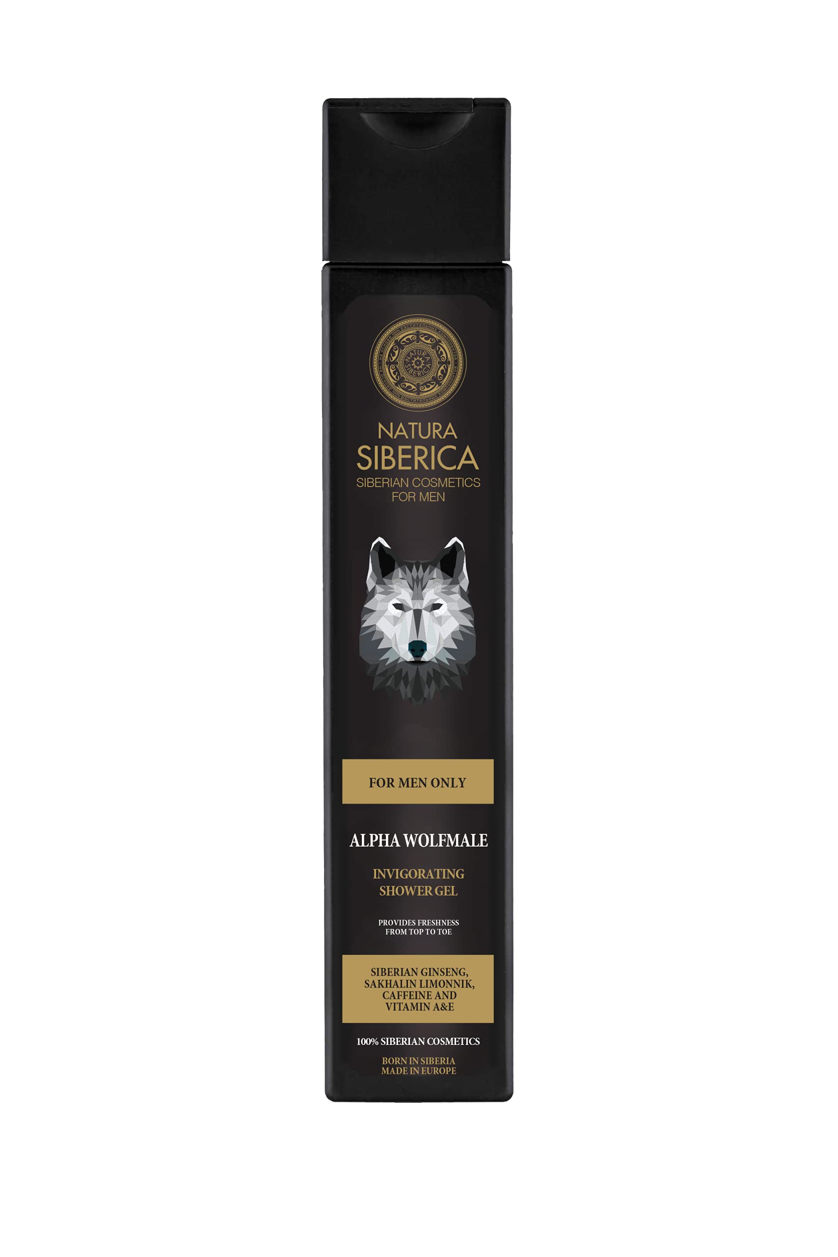 Natura Siberica NS Men Invigorating shower gel Alfa wolfmale