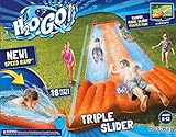 Inflatable Triple Water Slide Outdoor Kids Play Backyard Pool Big Splash Spit