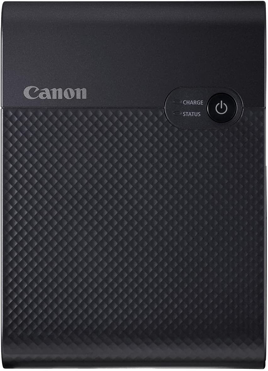 Canon SELPHY SQUARE QX10 Portable Wi-Fi Photo Printer, Creative Features - for Scrapbooking, Photo Albums, Black