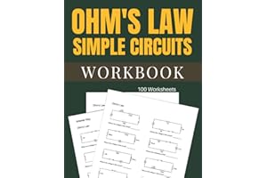 Ohm's Law Simple Circuits Workbook 100 Worksheets