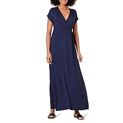 Amazon Essentials Women's Waisted Maxi Dress