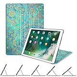 Fintie iPad Pro 12.9 Case - [Multiple Secure Angles] Slim Shell Magnetic Kickstand Cover with Auto Sleep / Wake for Apple iPad Pro 12.9 (1st Gen 2015) / iPad Pro 12.9 (2nd Gen 2017), Shades of Blue
