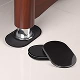 AIRUJIA Reusable Furniture Sliders for Carpet 8 PCS Heavy Duty Movers view 3