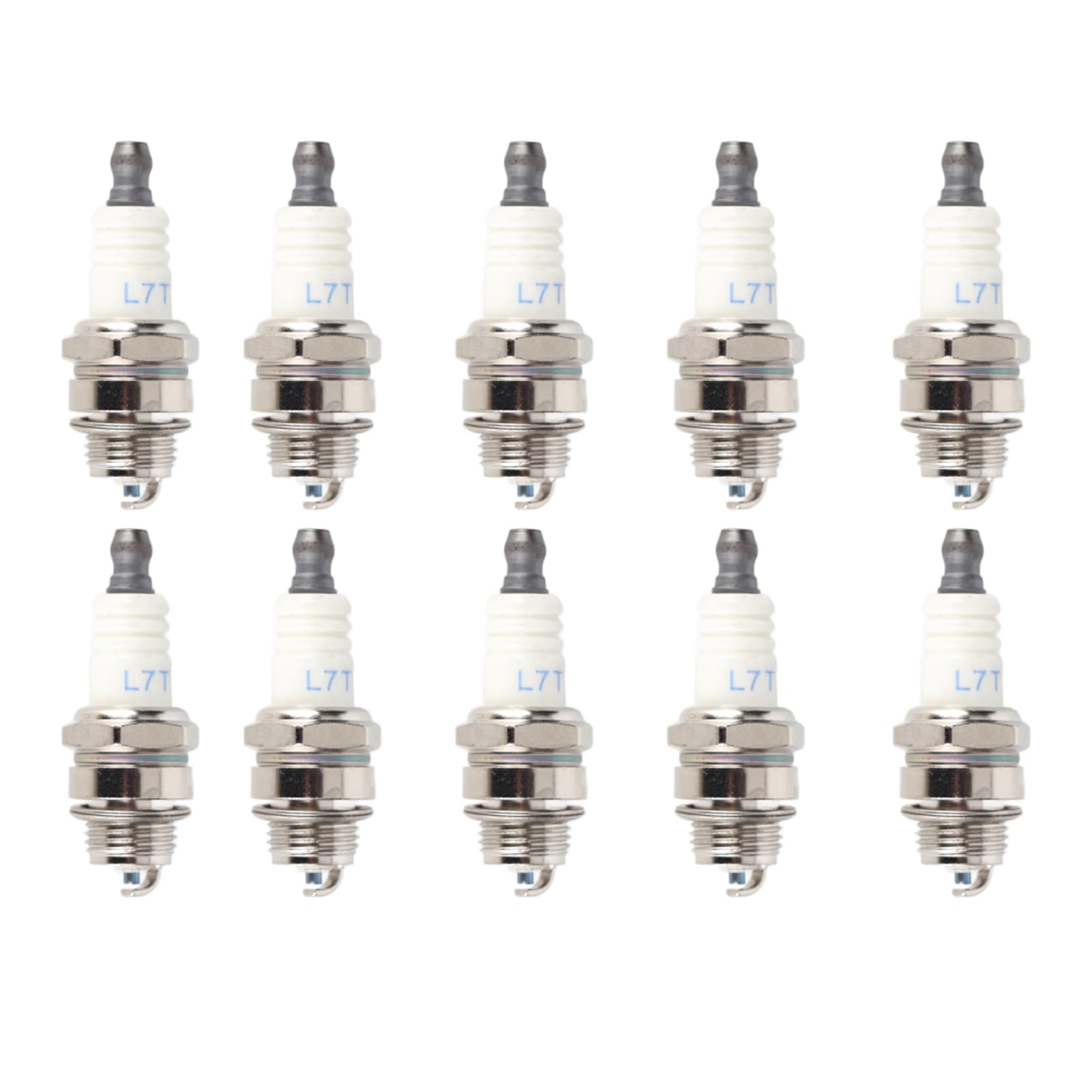 10pcs Replacement Spark Ignition Plug, Spark Plug Replacement for Brush Cutter Chainsaw Hedge trimmer Blower Accesories FC75 FC85 FS250