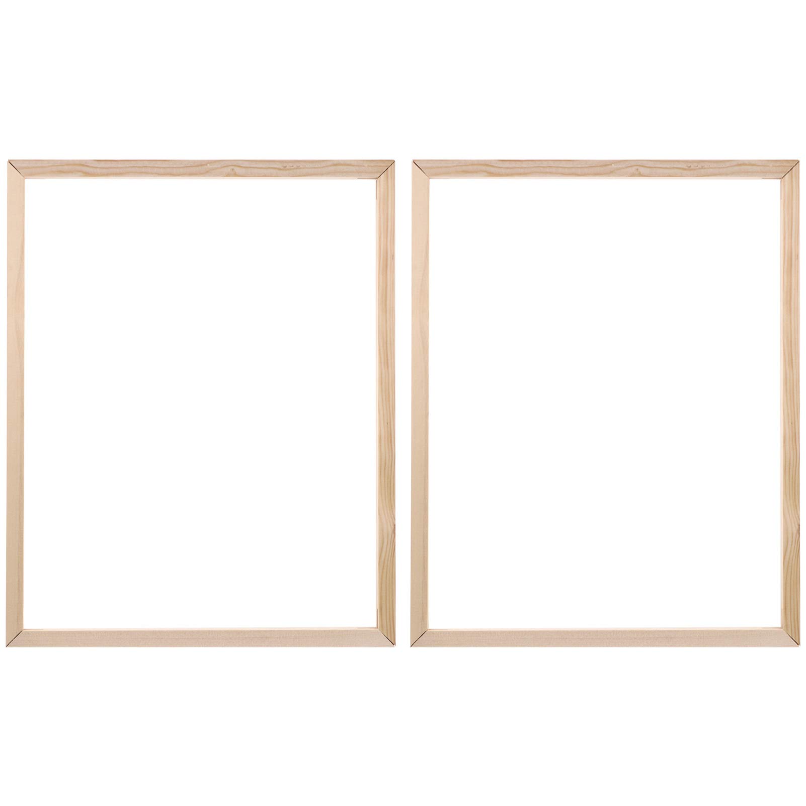 Milibest 8pcs Wood Painting Stretching Bars Canvas Frame for 40cm 50cm Oil Painting DIY Arts