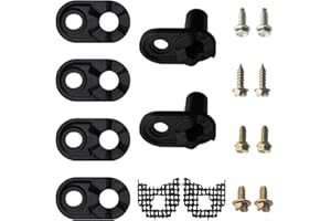 POPBEE 4318165 Refrigerator Door Closer Cam Kit Replacement Part for Whirlpool Kenmore KitchenAid Refrigerators - Replaces AP3103517 AH358690 EA358690 2182178 WPW10329686