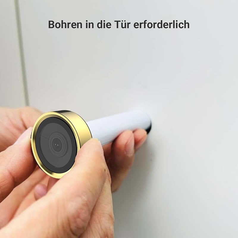 CP2 Gold 2MP kabellose Video-Türklingel mit 4.3" Farb-Touchscreen