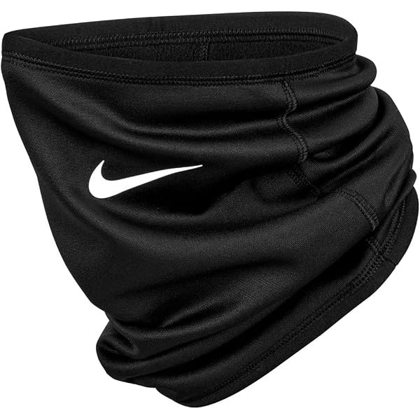 ナイキ クルー サーマフィットネックウォーマー　スカルマスク Nike Therma-Fit Neck Warmer - Black/White, Black/White, One Size