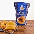 DELE FOODS White Cheese Empanada, Delicious Cheese Appetizer, Pre cooked Ready to Heat, Gluten-Free snack, Frozen Appetizers & Snacks (8 Units x Pack)